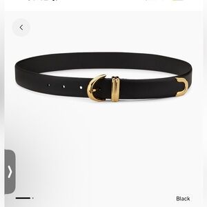 Khaite the Bambi leather belt 85cm